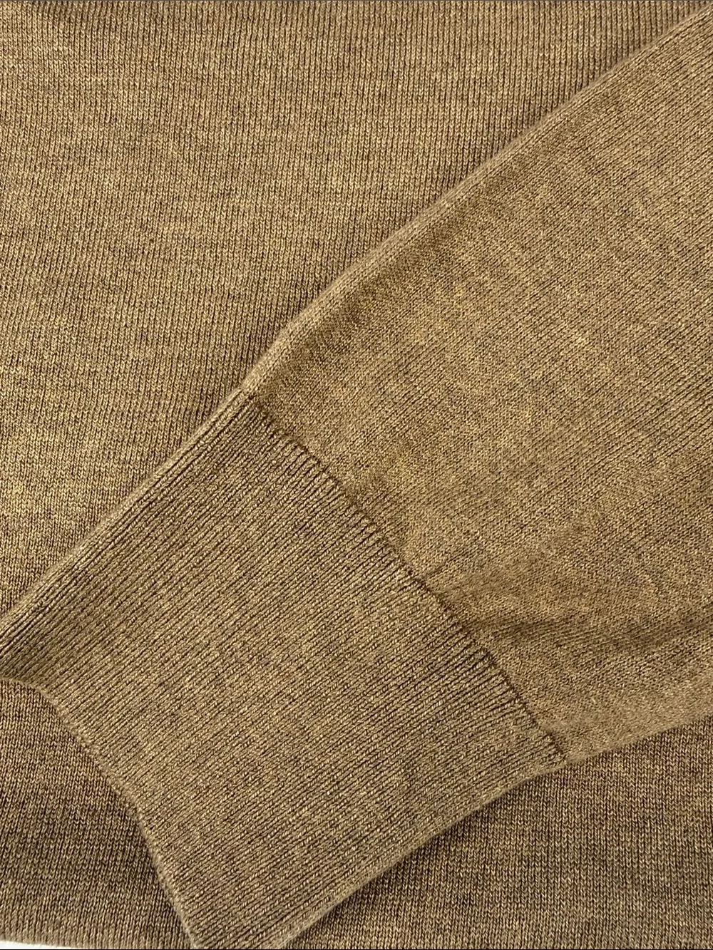 Banana Republic Men's V-Neck Sweater in Camel Brown